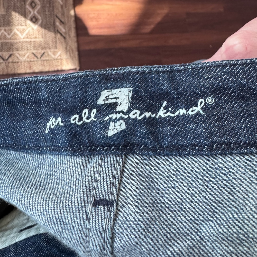 7 For All Mankind "A" Pocket Low Rise Bootcut Jeans Size 32 - Picture 4 of 7